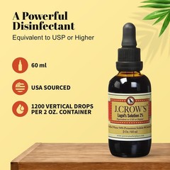 Lugol’s Iodine Solution 2oz Natural