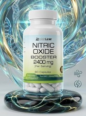 Nitric Oxide Booster Capsules 2400mg Per Serving – Ship from USA’
