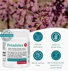 Petadolex Migraine Relief 60 Capsules – 75mg – Exp. 09/2027 – NEW