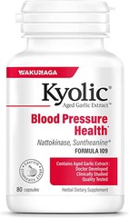 Wakunaga – Kyolic Blood Pressure Health Formula 109 – 80 Capsules