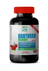 Cayenne Powder – Hawthorn Extract 665mg – Reduce High Blood Pressure Pills 1B
