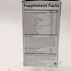 Garden of Life Mens Multi 40+ Organic Vegan Multivitamin 120 Tablets Exp 03/2028