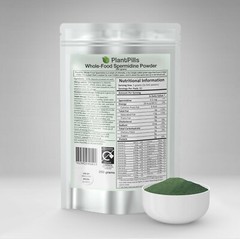 500 grams PlantPills Whole Food Spermidine Powder Lab Verified at 240mg/250g