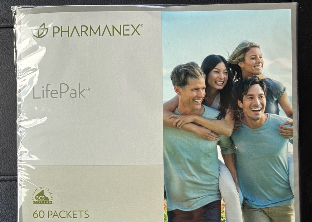 Nu Skin Pharmanex Lifepak Anti Aging Formula New Inventory 60 packets Exp 05/27