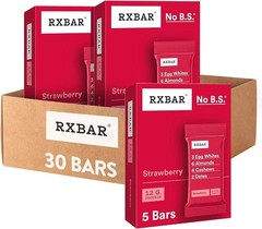 RXBAR Protein Bars, Protein Snack, Snack Bars, Blueberry, 18.3oz Box 10 Count