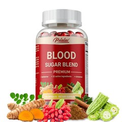 Blood Sugar Blend 120pcs – Blood Balance, Improves Hypoglycemia, Heart Health