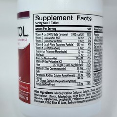 Geritol Multivitamin Multimineral Nutrition Support, 100 Tablets Exp 05/2027