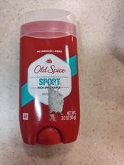 Old Spice Aluminum Free Deodorant For Men, High 3 Ounce (Pack of 3)
