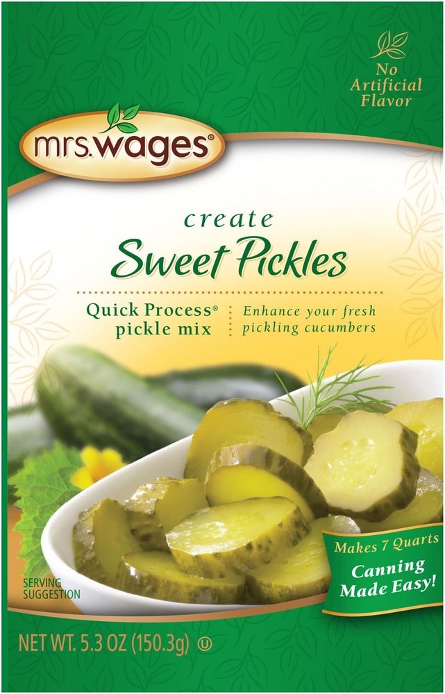 Mrs Wages Quick Process Sweet Pickle Mix