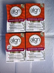 FOR 4 Aling Probiotic Supplement Women’s Dual Action 42ct Each EXP2027+ NEW SHIP