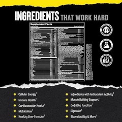 UNIVERSAL NUTRITION ANIMAL PAK Ultimate Foundation Multivitamin for Men 44 Packs
