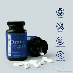 Brain Vex Advanced, BrainVex Advanced Formula for Memory & Brain Health -2PK
