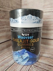 VDY Waovser Shilajit Gold Gummies Dietary Supplement 3000 Mg Exp 3/2027