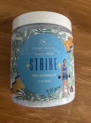 Strong + Sexy Fit Strike Pre-Workout By Tanner Mann Blue Bolt 14.8oz