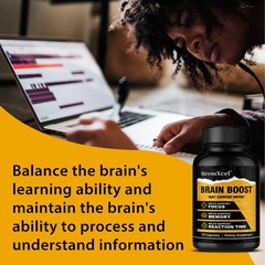 Brain Boost Nootropic Supplements Improve Cognitive Memory Mental Clarity US