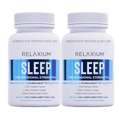 2-Pack Relaxium Sleep Natural Dietary Supplement for Better Sleep (120 Capsules)