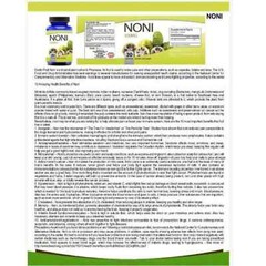 Noni Fruit Immune Support Supplement & Guarana Extract Weight Management 90 Tabs