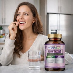 Candida Cleanse Complex Yeast Infection Treatment & Detox For Albicans