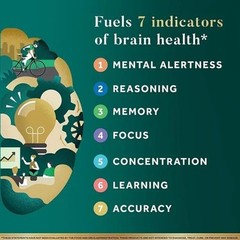 Advanced Brain Ultra Health Mental Alertness Memory Focus 60 Capsules Supplement