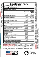 stress less in life – STRESS RELIEF B & C – stress hormone stabilizer 3 BOTTLE