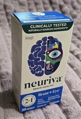 *BRAND NEW* Neuriva Brain + Eye Dietary Supplement Capsules 30 Ct Exp 02/2028