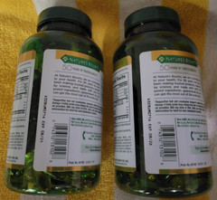NEW! Lot of 2 btls of Nature’s Bounty rapid softgels, 1200mg Fish Oil, 200/btl