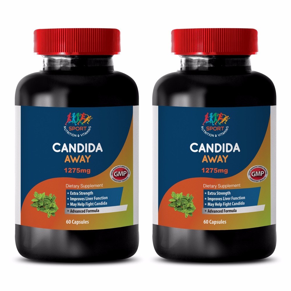 Colon Cleanser Pills – Candida Away Solution 1275mg – 2B
