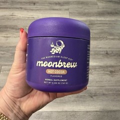 Moonbrew The Magnesium Sleep Aid Hot Cocoa Flavored Brand New Sealed! Exp 7/2027