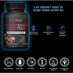 Pre-Workout Testosteroe – Male Enhancement, Muscle Building 30 To 120 Capsules