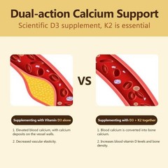 DEAL SUPPLEMENT Vitamin D3 K2 5000IU Softgel, 2-1 Complex, 250 Count