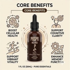 PRSPR Wellness Kid’s Attention Plus 2Pack 60ml Focus Support Herbal Liquid Drops