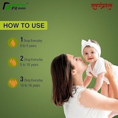 Swarnaprashan for Kids-Enriched with24CT Gold Immunity Booster Drop Healthy-20ml