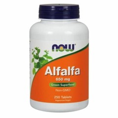 Alfalfa 250 Tabs 650 mg by Now Foods