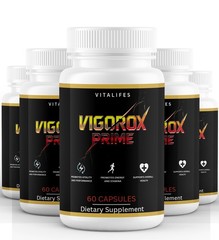 (5 Pack) Vigorox Prime for Men Capsules – VigoroxPrime MultiVitamin Energy Pills