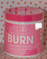 OBVI Collagenic BURN Collagen Dietary Supplement 120ct Dated 7/2026 ― #DM11