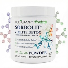 TODICAMP Zeolite Powder – Zeolite Clinoptilolite Powder Sorbolit Ultra FINE 1-2