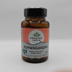 Ashvagandha Exp.6/2026 Organic India OFFICIAL USA 3 BOX 180 Capsules Health Care