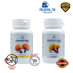 GANO Excel Ganoderma +Excellium Lucidum Reishi Lingzhi for Immune Boost 90 Caps
