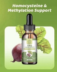 (2 Pack) TMG (Trimethylglycine) Supplement Liquid Drops, 1000MG High Absorption,