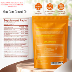 Liposomal Vitamin C 1000mg – Immune Support 180 Count (Pack of 1)
