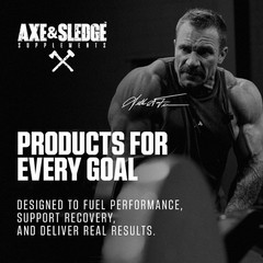 Axe&Sledge Basics Creatine | Unflavored,Enhances Strength&Performance,Increases