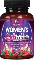 Probiotics for Women 60 Billion CFU &16 Probiotic Strains with Prebiotics for pH