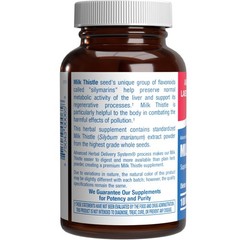 Silymarin Milk Thistle Extract Capsules – Clinical Milk Thistle Liver Supplem…
