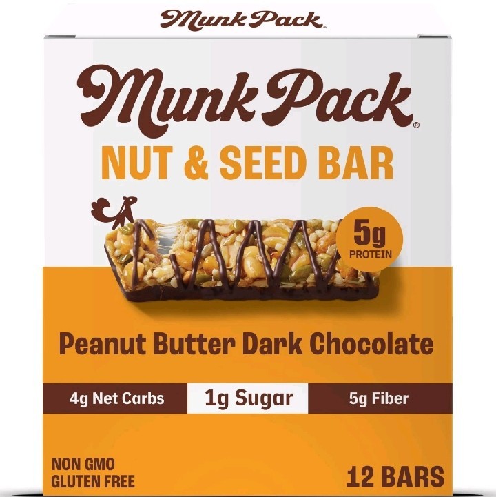 Low Sugar Snack Bar 12 Count Keto Friendly Gluten Free Nutritious Energy Bars