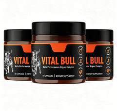 Vital Bull – organic Men’s Wellness & Vitality Formula- 60 Caps/bottle