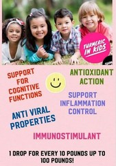 (Authorized Vidafy Rep) 3 pack Curcumin Plus Drops With Vitamin D3 & Ginger