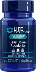 Life Extension FLORASSIST® Daily Bowel Regularity 30-VegCaps( EXP 12/2026)