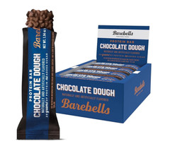 Barebells Protein Bars Chocolate Dough 12 Count 20g Protein 1g Sugar Snack Bars