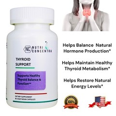 Thyroid Gland Supplement, Biomedical Supplement, 750 mg, 90 Capsules.