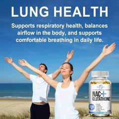 Daitea NAC + Glutathione 2028mg, 120 Capsules for Liver & Skin Health